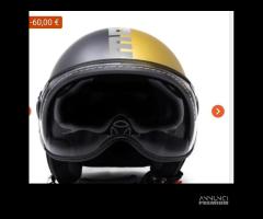 Casco momo design fgtr evo joker oro e grigio - 1