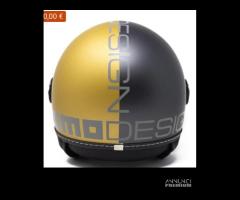 Casco momo design fgtr evo joker oro e grigio