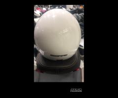 Casco doppia visiera bianco lucido dieffe - 1