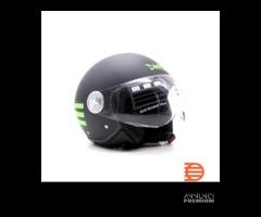 Casco Dieffe 35 con scritta verde - 2