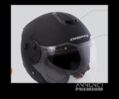 Casco doppia visiera calzata comoda Dieffe 70