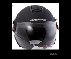 Casco doppia visiera calzata comoda Dieffe 70 - 2