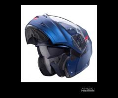 Casco modulare caberg duke x blu opaco