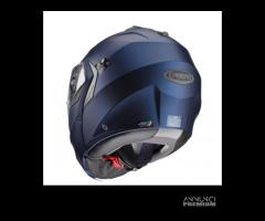 Casco modulare caberg duke x blu opaco - 4