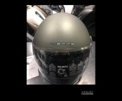 Casco doppia visiera titanio dieffe - 1