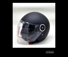 Casco dippia visiera nero opaco JFM550 - 1