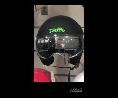 Casco dieffe con visiera elicottero