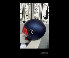 Casco caberg doppia visiera blu opaco