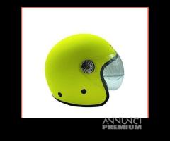 Casco dieffe demijet junior baby con visiera new g