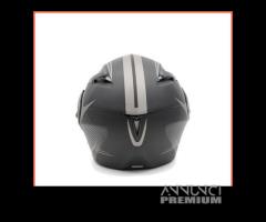 Casco dieffe modulare doppia visiera titanio