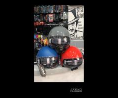 Casco jfm con visiera elicottero vari colori