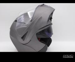 Casco dieffe modulare grigio opaco