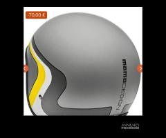 Casco calotta piccola Momo eagle con visierino