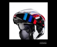 Casco caberg modulare horus x road bisnco nero ros - 2