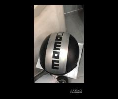 Casco momo con visierino fume