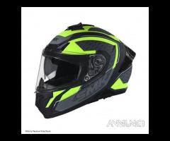 SMK Casco Integrale Typhoon RD1 Nero Giallo Fluo - 1