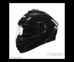 SMK Casco Integrale Typhoon Nero Opaco - 1