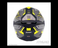 SMK Casco Modulare Gullwing Tekker Grigio Fluo - 5