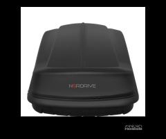 BOX TETTO ABS 530LT NERO GOFFRATO - NORDRIVE