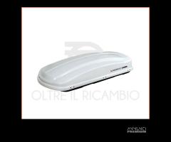 Box tetto abs lt.430 bianco metall nordrive