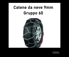 Catene neve 9mm omologate per tutte le auto GR 60