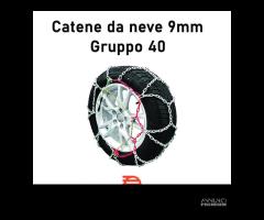 Catene neve 9mm omologate per tutte le auto GR 40 - 1