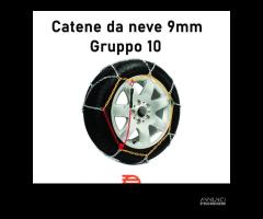 Catene neve 9mm omologate per tutte le auto GR 10 - 1