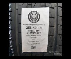 2 GOMME 255 40 18 PIRELLI RFT A23898