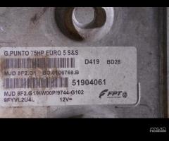 Centralina motore fiat grande punto 1.3 51904061