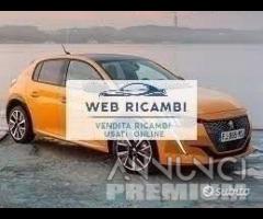 Peugeot 208 musata 2020 2021 2022 RICAMBI