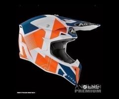 AIROH Casco Cross Wraap - Raze - Orange