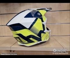 AIROH Casco Cross Wraap - Raze - Blue