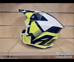 AIROH Casco Cross Wraap - Raze - Blue