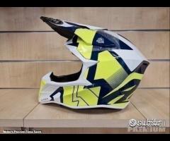 AIROH Casco Cross Wraap - Raze - Blue - 6