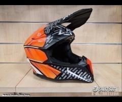 AIROH Casco Cross Wraap - Idol - Orange