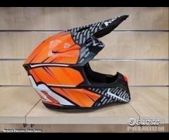 AIROH Casco Cross Wraap - Idol - Orange - 2