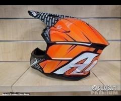 AIROH Casco Cross Wraap - Idol - Orange