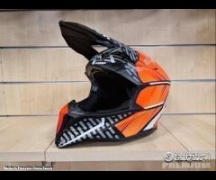 AIROH Casco Cross Wraap - Idol - Orange - 7