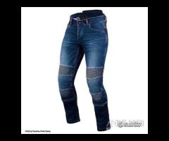 MACNA Jeans Moto Individi Uomo Blu Motor's Passion