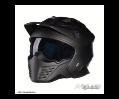 BAYARD Casco Jet Hybrid Draco - Nero - - 1