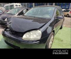 Ricambi VOLKSWAGEN GOLF 5 1896cc TDI del 2007