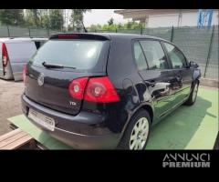 Ricambi VOLKSWAGEN GOLF 5 1896cc TDI del 2007