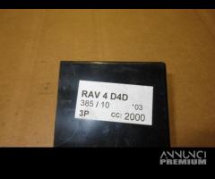 Centralina TOYOTA RAV 4 2.0 diesel del 2003 - 1