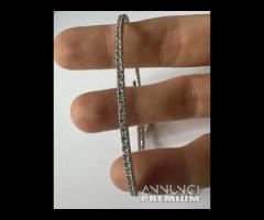 BRACCIALE MANETTA SEMIRIGIDO ORO 18kt. E DIAMANTI - 6