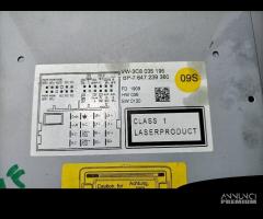 AUTORADIO VOLKSWAGEN Golf 6 Berlina 3C8035195 CAXA - 5