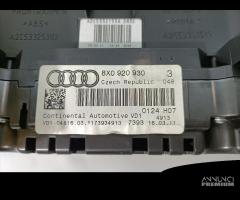 QUADRO STRUMENTI CENTRALE LIVELLI AUDI A1 Serie (8