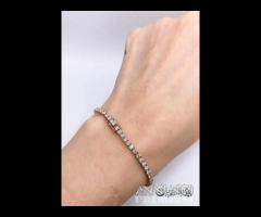 BRACCIALE TENNIS ORO ROSA 18kt. CON DIAMANTI 3,55