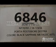 Porta posteriore destra BMW serie 3 f30 | 6846