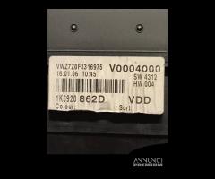 QUADRO STRUMENTI VOLKSWAGEN Golf 5 Berlina 1K69208 - 3