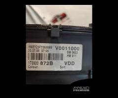 QUADRO STRUMENTI VOLKSWAGEN Touran 2Â° Serie 1T092